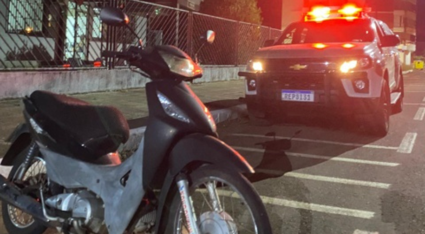 Pol Cia Militar Recupera Motocicleta Furtada Em Maravilha