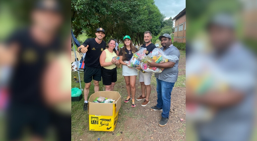 Final da 3ª Copa Possatto Taça Lassberg arrecada alimentos para hospital de Guarujá do Sul