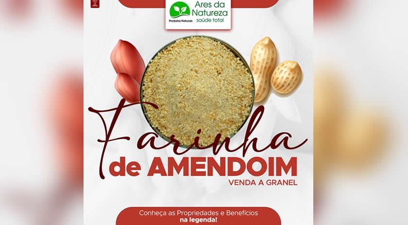 Benefícios da farinha de amendoim