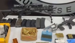 Polícia prende colecionador suspeito de desviar fuzis e pistolas para facções criminosas