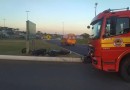 Grave colisão entre motos deixa dois feridos na BR-282