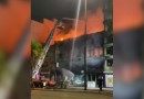 Incêndio mata 10 pessoas em pousada
