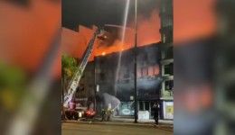 Incêndio mata 10 pessoas em pousada