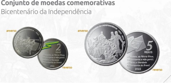 BC lança moeda comemorativa dos 200 anos da 1ª Constituição do Brasil na quinta-feira