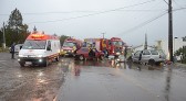Seis pessoas ficam feridas em gravíssimo acidente na rodovia de acesso à Aduana de Cargas